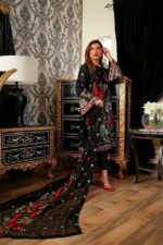 Bareeze - 3pcs Lawn Embroidered With  Chiffon Emb Dupatta - Anamta 2 - Image 3
