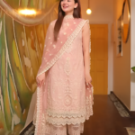Zara Shahjahan 3pcs Lawn Emb With Chiffon Emb Dupatta - 6253