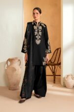 Iznik - 3pcs Lawn Embroidered With Indian Chiffon Printed Dupatta - 770 - Image 4