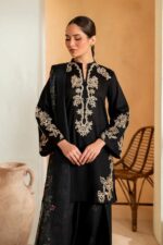 Iznik - 3pcs Lawn Embroidered With Indian Chiffon Printed Dupatta - 770 - Image 2
