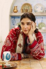Coco By Zara Shahjahan - 3pcs Lawn  Emb With Diamond Printed Dupatta - 0513 - Image 4