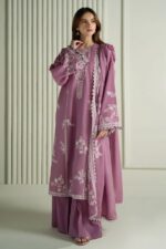 Cross Stitch - 3pcs Lawn Emb With Chiffon Emb Dupatta - 393