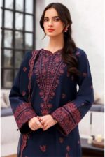 Farasha - 3pcs Lawn Embroidered With Chiffon Emb Dupatta - 3076 - Image 2