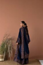Batik - 3pcs Lawn Emb With Chiffon Emb Dupatta - 3261 - Image 5