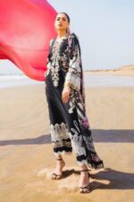 Sahane 3pcs Lawn Embroidered With Diamond Printed Dupatta - 51201 - Image 5