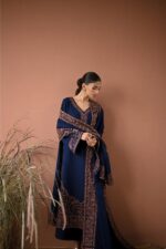 Batik - 3pcs Lawn Emb With Chiffon Emb Dupatta - 3261 - Image 6