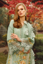 Maria b - 3pcs Chiken kari Emb Lawn - 51223 - Image 3