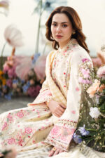 Qalamkar - 3Pcs Emb Lawn - 4400 - Image 3