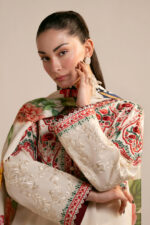Zarashahjahan - 3Pcs Lawn Emb - 816 - Image 4
