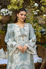 Elaf - 3Pcs  Emb Lawn - 5650 - Image 6