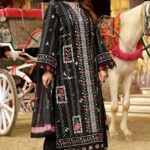 Aneela’s – 3pcs Dhanak Embroidered With Dhanak Emb Shawl – 5122