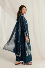 Batik – 3pcs Dhanak Emb With Dhanak Emb Shawl – 3532 - Image 4