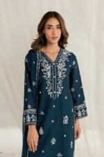 Batik – 3pcs Dhanak Emb With Dhanak Emb Shawl – 3532 - Image 3