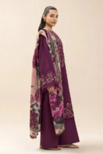 Beechtree – 3pcs Dhanak Embroidered With Wool Printed Shawl – 840 - Image 4